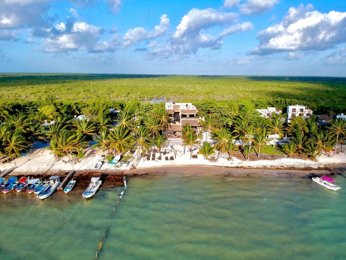 Hotel Luna De Plata Mahahual Dış mekan fotoğraf