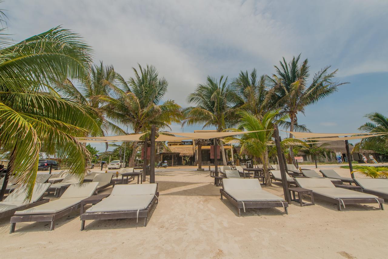 Hotel Luna De Plata Mahahual Dış mekan fotoğraf