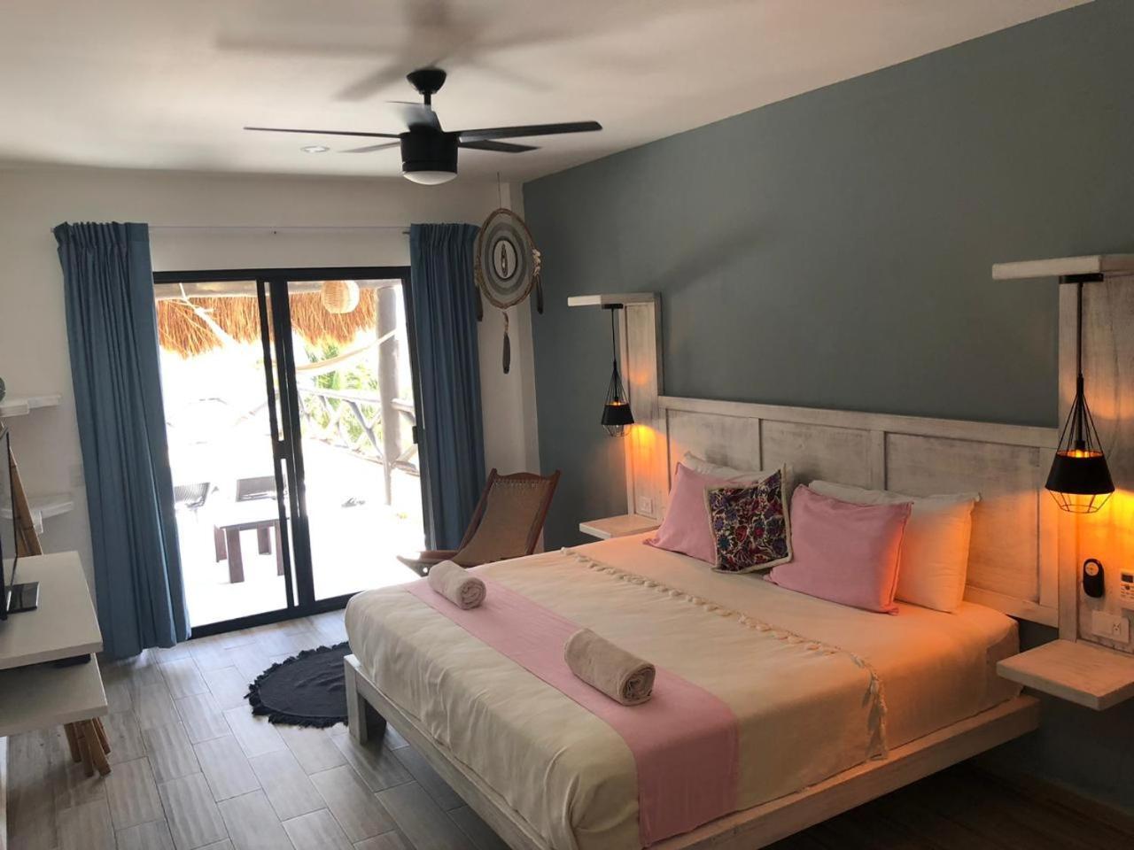 Hotel Luna De Plata Mahahual Dış mekan fotoğraf